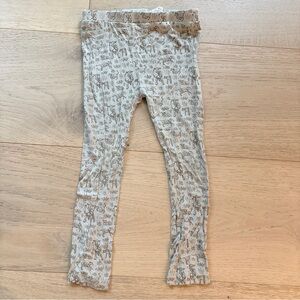 Kate Quinn cow pasture leggings 4T